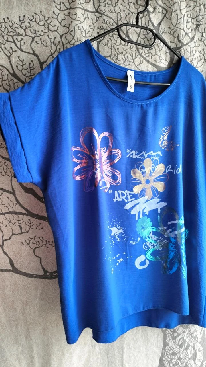 túnica azul real – photo 6